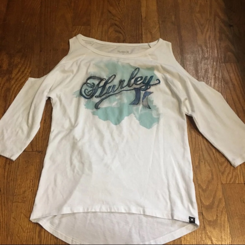 Hurley Off The Shoulder Top (STAIN)